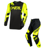 Traje Niño Oneal Element Racewear Motocross Enduro Negro/Amarillo