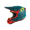 Casco Oneal Haze Serie 5 Moto Motocross Enduro Azul/rojo