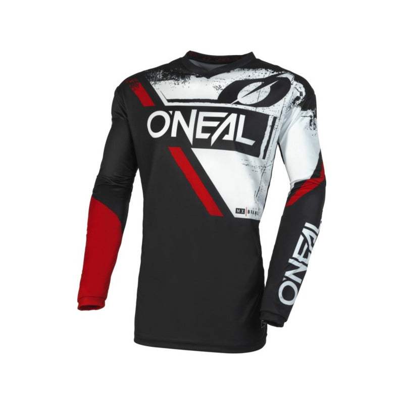 Traje Oneal Element Shocker Motocross Enduro Negro/rojo
