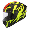 Casco Moto Smk Stellar Trek Ma243 Integral Certificado