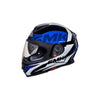 Casco Smk Twister Logo Ma251 Integral Certificado Moto