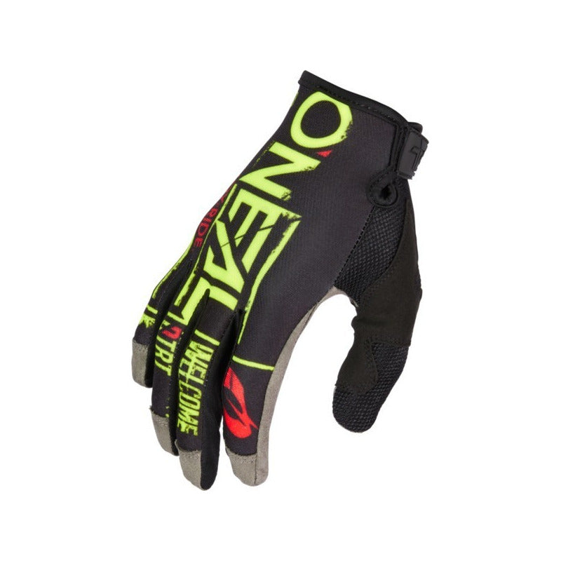 Guantes Oneal Mayhem Attack Moto Bicicleta Negro amarillo