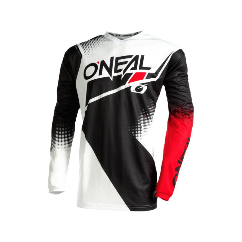 Polera Oneal Element Racewear Negro/blanco