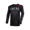 Polera Oneal Element Dirt Motocross Bicicleta Negro-gris